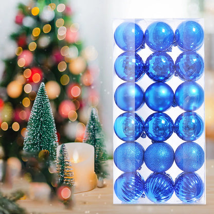 Christmas Room Decoration 36Pcs Christmas Ornaments for Xmas Christmas Tree Shatterproof Christmas Navidad Liquidaciones Ofertas